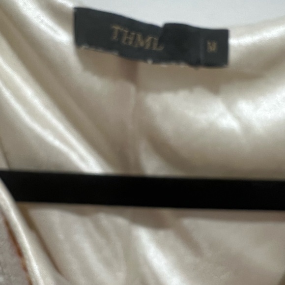 THML Cream Tribal Embroidered Dress - Picture 2 of 5
